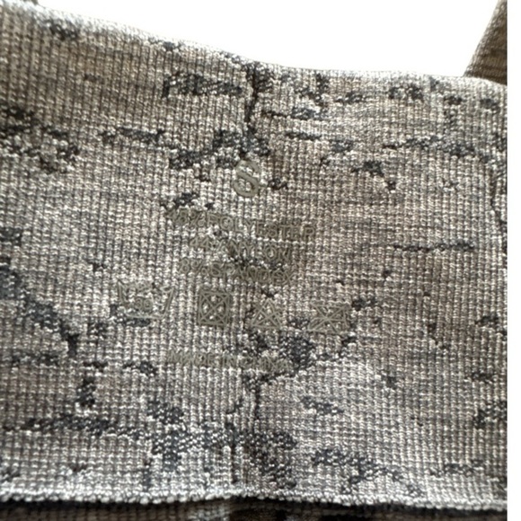 NWOT NVGTN Grey Digital Seamless Legging Sz S High Waist Flattering Sold Out - Picture 5 of 7